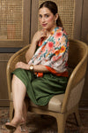 Cafe-De-Paris | Pure Silk Twill Scarf